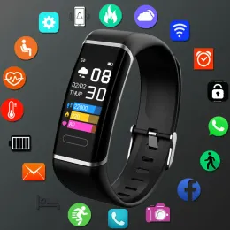 손목 밴드 2022 New Smart Watch Fitness Bracelet Smart Band Smart Band Android를위한 심박수 모니터