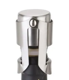 Champanhe Stopper Wine Stopper Sparkling Funil Bar Bottle Plug Sealer Poteres Creative Stainless Steel4294098