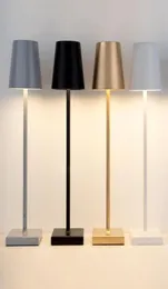 Table Lamps Touch Dimmable Aluminium Zafferano Poldina Pro Nordic El Dining Restaurant Cordless Lamp With 5200mAh BatteryTable4156335