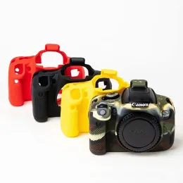 Adaptors Soft Camera Bag Canon Eos Kiss X6i X7i Silicone Case Rubber Camera Body for Canon Eos Rebel T4i T5i