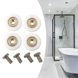 DPZO Lot De 8 Roulette Porte Coulissante 23mm , Galet Porte Rouleau Roulette Roue Pour Cabine Salle De Bain 80883535