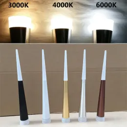 9W 2X9W Dimmable 45CM Cone LED Pipe Pendant Lamp AC85-265V COB Downlights Dining Room Shop Bar Counter Bedside Pendant Light