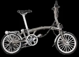 Cyklar 3Sixty Folding Bike 6Squeed M S-Bar S6 Ectro Silver L48
