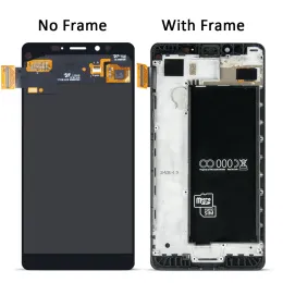 5.2 "AMOLED original para Microsoft Nokia Lumia 950 RM-1118 RM-1104 RM1106 LCD Display Touch Screen Digitizer Conjunto com quadro