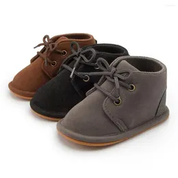 ファーストウォーカーMeckior Baby Booties Girls Boys Shoes Infant Cotton Anti-Slip Rubber Sole Sole幼児ベビーベッドウォーカー冬4色