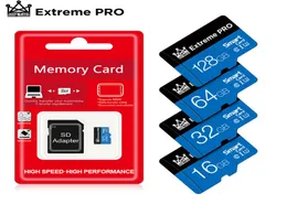 Extreme Pro Micro SD -карта Флэш -карты памяти 128 ГБ 64 ГБ 256 ГБ 512 ГБ 32 ГБ 128 ГБ MicroSD Class 10 High Speed6154597