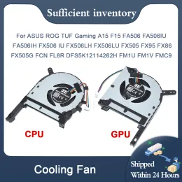 PADS NOVO FAN GPU CPU PARA ASUS ROG TUF GAMING FX95D FX86 FX95G FA506IU FX506 IU FX506LH FX505G FCN FL8R DFS5K12114262H FM1V