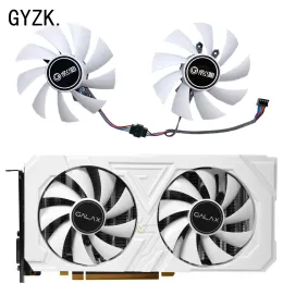 Kuddar Nytt för Galax GeForce RTX2060 GTX1660 1660TI 1660S EX VIT OC GRAFIK KORTSFÖRANDE FAN GA92S2U