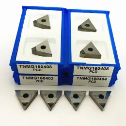 PCD Diamond Insert TNMG160402 TNMG160404 TNMG160408 Zur Verarbeitung von Kupfer- und Aluminium -PCD -Tools TNMG Schneidwerkzeuge