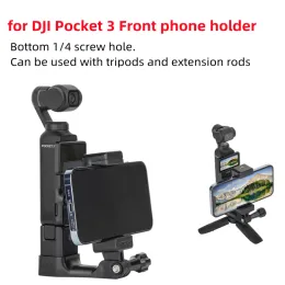 الملحقات لـ DJI Pocket 3 Front Phone حامل كليف من محول التمدد المحول للاصطحاب DJI Osmo Pocket 3 ملحقات