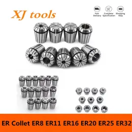 ER8 ER11 ER16 ER20 ER25 ER32 Standard Accuracy Elastic ER Clamp Chuck For Holder Hardened Engraving Machine CNC Accessory Collet
