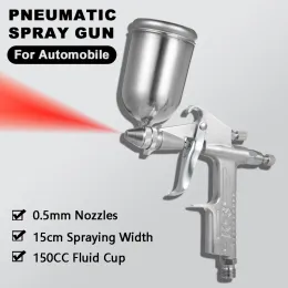 High Volume Low Pressure Mini Spray Machine Air Paint Sprayer 0.5mm Nozzle 150cc Capacity Cup Gravity Feed Spray Paint Machine