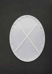 21cm Irregular Wave Coaster Resin Casting Molds Silicone Epoxy Jewelry Pendant Agate Making Mould Tool ZC27441669156