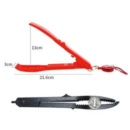 Fishing Tongs Fishing Supplies Fishing Gripper With Belt Clip Key Chain Holder Fish Holder Switch Lock Gear Pince Fishing Tools