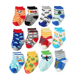 2024 Kinder Socken Neue Baby Jungen Mädchen Sommersocken Kinder Baumwollbestände gute Qualität Baumwollweiche Socken Baby Süßigkeiten Farbe