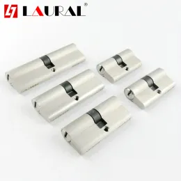 Double Open Lock Door Window Security 55 60 70 80 90 100 110 120mm Cylinder Living Room Lock Handle Customized Brass Key