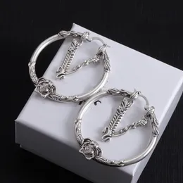 Basic Circle Ver Ohrringe 2024 Neueste Ohrringe Bolde Schmuck Luxus Silber Damen Großer Hoop Ohrringe Designer Valentinstag Geschenk Engagement Designer Schmuck Schmuck