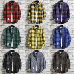 Camicie casual maschile per uomini abbigliamento 2024 FASHIL FASHIL SIMPA CASUNGLIA CASUA CHUAD CASHIT A LUNGA LUNGA CASHITÀ RETRO GIOVANE CASTICHE CASTI CHUAd-Match Camicia da uomo 240409