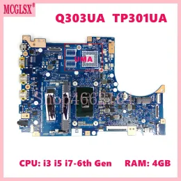 Tp301uj mit i3 i5 i7-6th cpu 4gb-ram UMA/GT920m Mainboard für Asus vivobook TP301UJ TP301UA TP301U Q303UA Laptop Motherboard