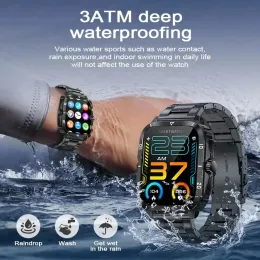Lige Sport Smart Watch for Men 1.96 Screen Blood Oxygen Bluetooth Call Watch 100+Sport Sport Smartwatch Man Hombre Reloj
