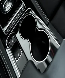 1pc Chrom Frontbecherhalter -Abdeckungsverkleidung für Jaguar XE FPACE X761 20166923912