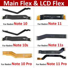 Main Flex Cable For Xiaomi Redmi Note 10 10s 11 11s Pro 4G 5G Connect Mainboard Main Board To LCD Screen Ribbon