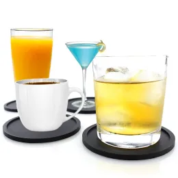 1pc Silikon -Trink -Coaster -Set -Halter -Tasse Matte Coaster Coaster Tisch Tischematen nicht schlau Kaffee Tasse Matte Küchenzubehör