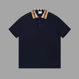 남성 스타일리스트 폴로 셔츠 고급 이탈리아 남자 옷 쇼트 슬리브 패션 캐주얼 남자 여름 티셔츠 많은 색상 크기 m-3xl 무료 배송#a11