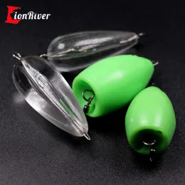 Lionriver Fishing Lure Assisted Thrower Floating & Slow Sinking Help Throwing Device Long Casting Bombarda Booster with Swivel