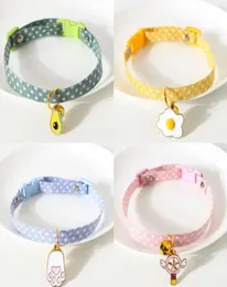 Kätzchenkragen mit Bell Cut Pet Cat Collars Breakaway Verstellbare Katzen Halsbandpelz Halsband Pet Supplies Collier für Kittens7259368