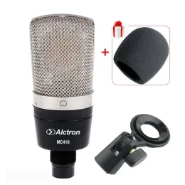 Микрофоны Hot Sell Alctron MC410 Оригинальный конденсатор -микрофон студийный микрофон Микрофон / вокальный микрофон