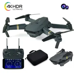 Droni E58 4K HD DRONE DRONE Portable pieghevole ad angolo angolare Fotografia aerea Drone Hight High Hold Mode Quadcopter RC Drone con shoot di monitoraggio