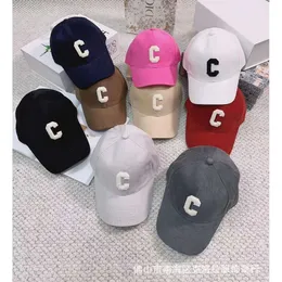 CE Home ~ Cap da baseball lettere corrette di alta qualità, tendenza della moda di fascia alta, celebrità di Internet, cappello da coppia maschile versatili invernali