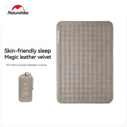 Camadas à prova d'água infláveis da natureza do colchão, camadas portáteis de leito de ar usam resistentes, portáteis, nylon 40d, TPU, 16 cm, 2,3 kg