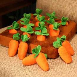 Творческая милая морковная плюшевая игрушка тянуть радиоурочную растительное растение