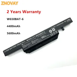 Batteries ZNOVAY W650BAT6 Laptop Battery For CLEVO W650DC W650RB W650RC W650RC1 W650RN 687W650S4D7A2 Notebook Battery