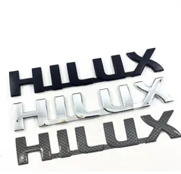 ABS -Chrom -Logo -Buchstaben Auto Auto Heck -Kofferraum Dekorative Emblem Aufkleber Abzeichen Aufkleber Ersatz für Hilux2442660