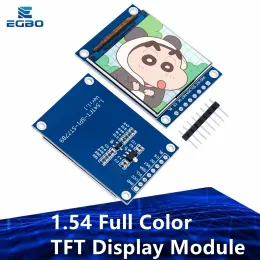 1.54 Inch 1.54" Full Color TFT Display Module HD IPS LCD LED Screen 240x240 SPI Interface ST7789 For Arduino