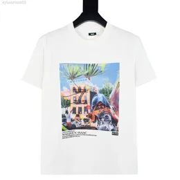 Meichao Kith Summer Casual Short Sleeve Print unisex para duża sportowa koszulka bawełniana koszulka