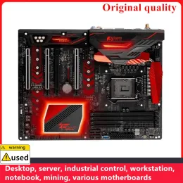 اللوحات الأم المستخدمة لـ ASRPCK Z270 Gaming i7 Motherboards LGA 1151 DDR4 64GB ATX Intel Z270 Overclocking Deskboard Mainboard M.2 NVME SATA III