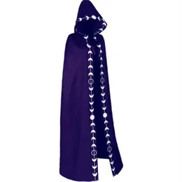 Cape Avec Capuche En Velours – Pour Déguisement Halloween, Cosplay Gothique, Vampire – Longueur 135 Cm