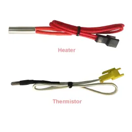 Hzdadeve NTC 100K Thermistor Heizstange Flsun Print Head Kit für Flsun Q5 QQ-S SR V400-Druckerteile