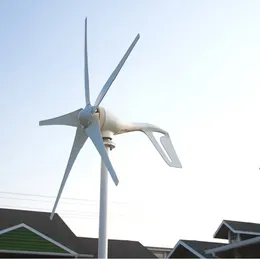 Bezpłatna energia Windmill 800W Oś poziomej Axisl Permanent Maglev Wind Turbine Generator 12V 24 V 48V z kontrolerem MPPT