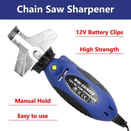 12V Electric Chain slipning Maskinkedja Sågvandring Chainsaw Electric Grinder AC 220V Chainsaw Chain Sharpener File Pro Tool