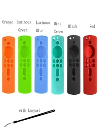 56 Inch Silicone Case Shell For Amazon Fire TV Stick 4K Remote Control Midea Player 2nd Protective Cover Skin Protector with Lany8943172