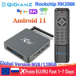 ボックス2022テレビボックスアンドロイドスマートテレビボックスx96 x96 x6 android 11 amlogic s905x4