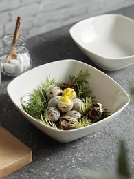 Ciotole Nordic Creative Simple Quartet Bowl Bowl Family Dish Dessert El Restaurant Club High-end