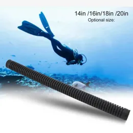 Scuba Diving Round Corrugated Hose For Buoyancy Control Device Various Specifications for BCD Airway Flexible Rubber Hose