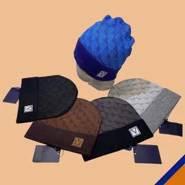 Capata do chapéu designer v malha de malha sem lar os gorros frios de sino de sino completo em forma de lã Frizz quadrada e quente e quente moda de alta qualidade masculino frete grátis