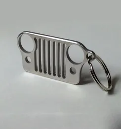 Высококачественная ключевая клавиша Keyring Grill Grill Cheap Cheam для Jeep Grill Кольцо CJ JK TJ YJ XJ NEW1292945